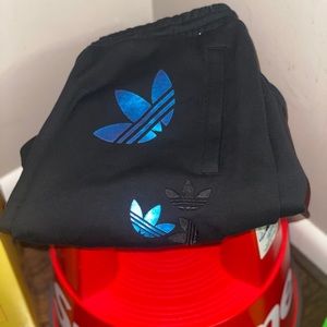 Adidas Originals Men's Trefoil Zeno Sweat shorts-L